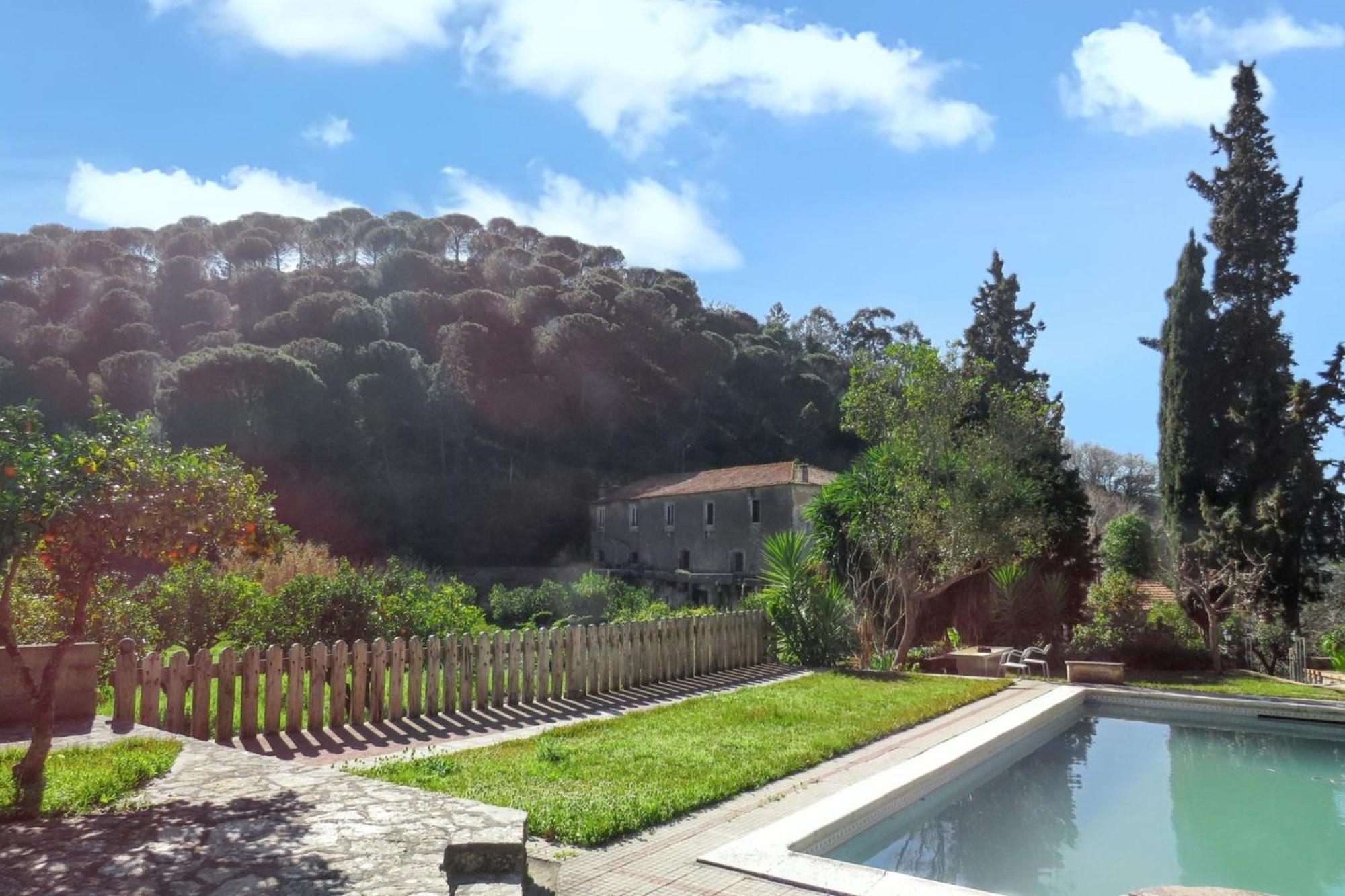 Bicentennial House In Porto De Mos With Mountain View And Pool Exterior foto